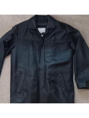 RARE 90s WILSON LEATHER JACKET FOR THE MOTORCYCLE ENTHUSIAST